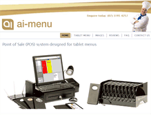 Tablet Screenshot of ai-menu.com